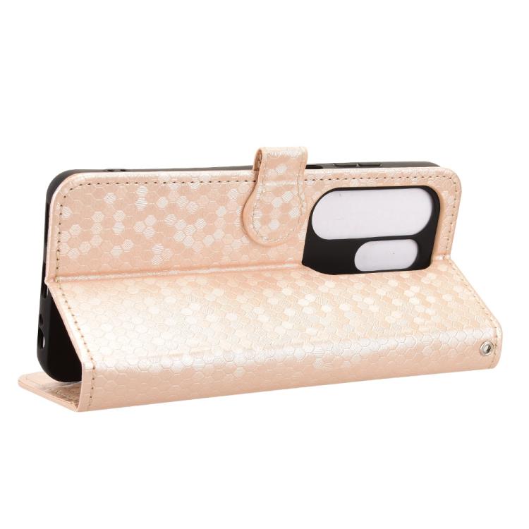 For Doogee Note 56X / Note 56X Pro Honeycomb Dot Texture Leather Phone Case