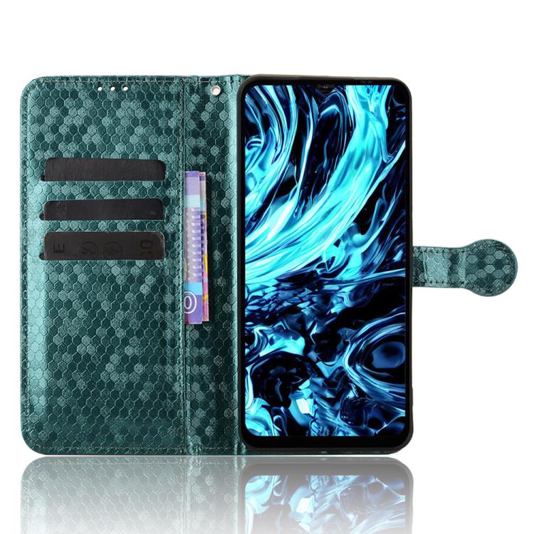 For Doogee Note 56X / Note 56X Pro Honeycomb Dot Texture Leather Phone Case
