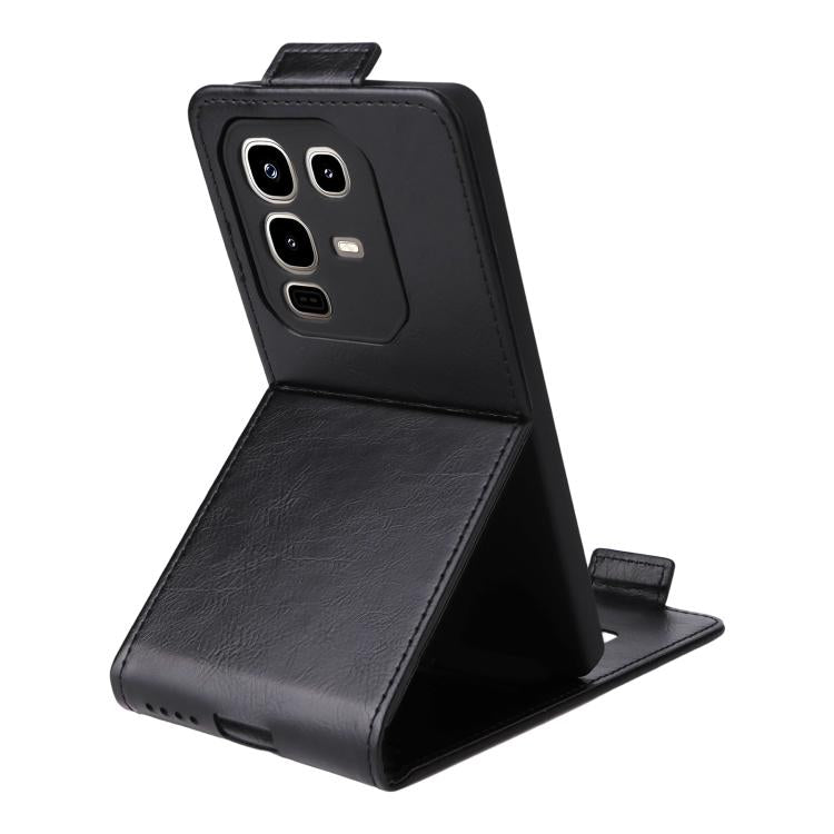 For Infinix Note 50 4G / Note 50 Pro 4G Magnetic Vertical Flip Leather Phone Case with Buckle