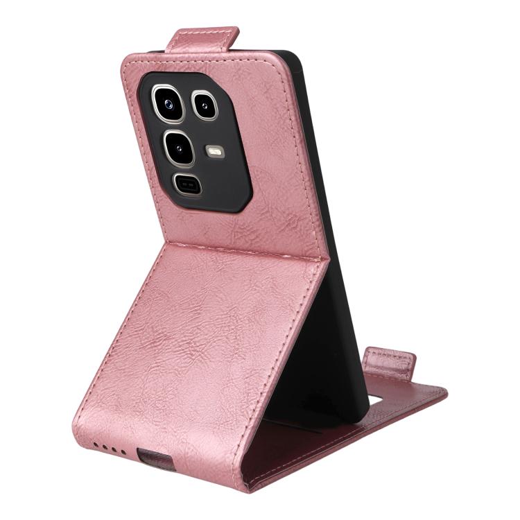 For Infinix Note 50 4G / Note 50 Pro 4G Magnetic Vertical Flip Leather Phone Case with Buckle