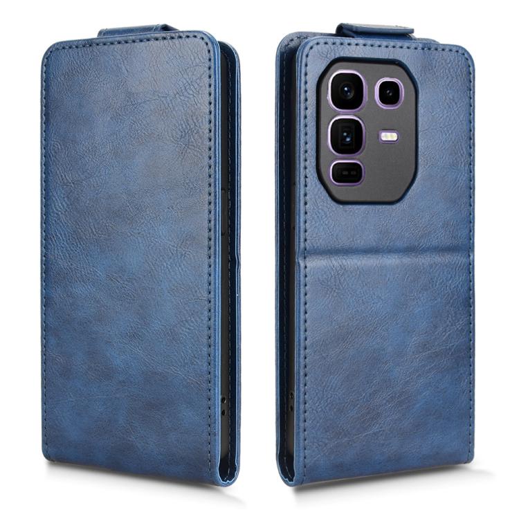 For Infinix Note 50 Pro+ Magnetic Vertical Flip Leather Phone Case with Buckle