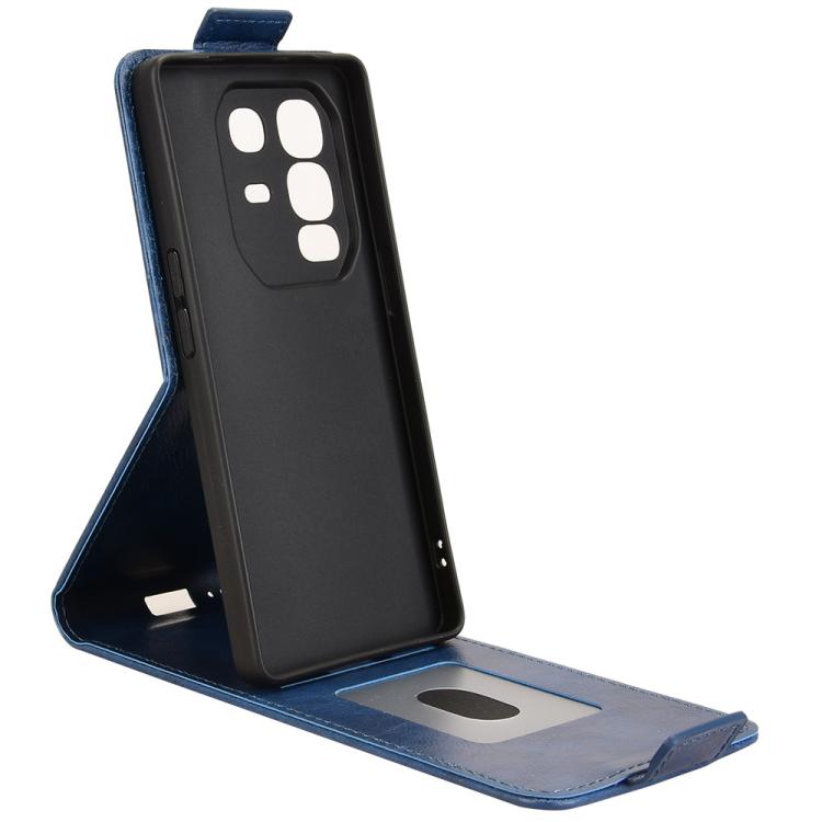 For Infinix Note 50 Pro+ Magnetic Vertical Flip Leather Phone Case with Buckle
