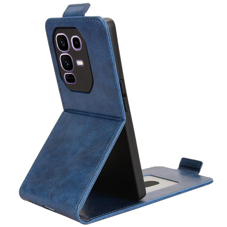 For Infinix Note 50 Pro+ Magnetic Vertical Flip Leather Phone Case with Buckle
