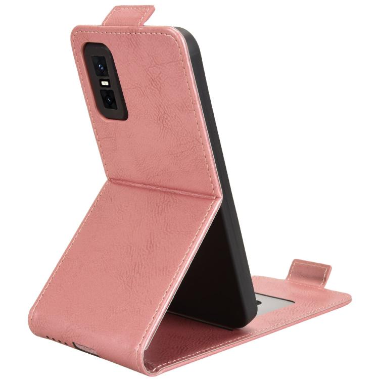 For Infinix GT 30 Pro Magnetic Vertical Flip Leather Phone Case with Buckle