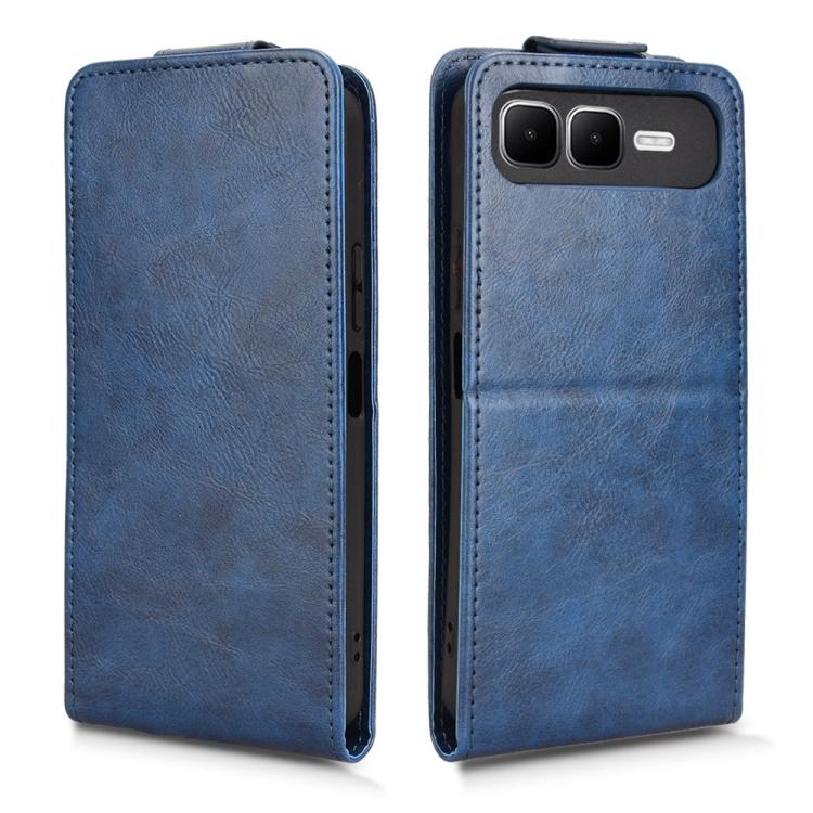 For Infinix Smart 10 Plus 4G Magnetic Vertical Flip Leather Phone Case with Buckle