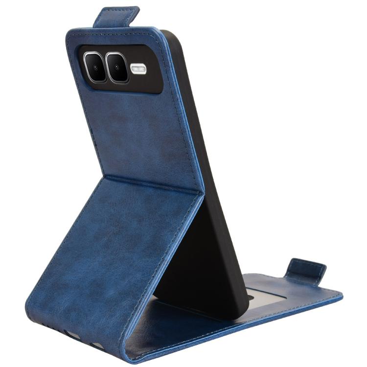 For Infinix Smart 10 Plus 4G Magnetic Vertical Flip Leather Phone Case with Buckle