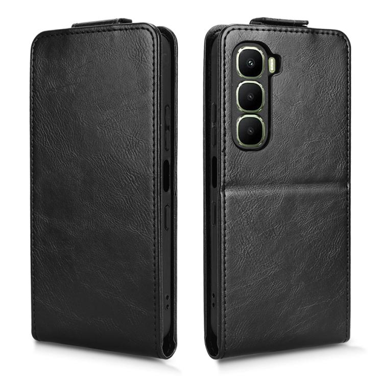 For Infinix Hot 60i 4G / Hot 60 5G Magnetic Vertical Flip Leather Phone Case with Buckle
