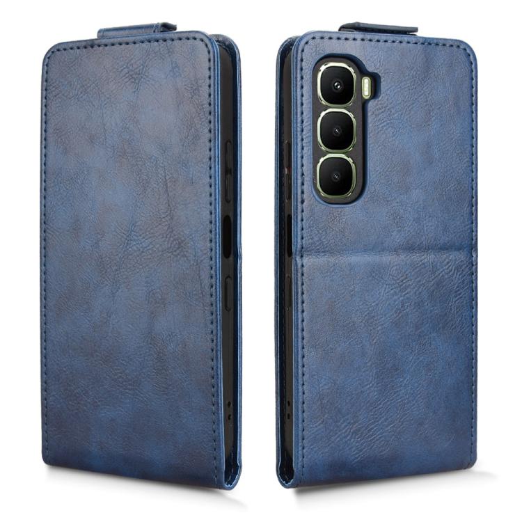 For Infinix Hot 60i 4G / Hot 60 5G Magnetic Vertical Flip Leather Phone Case with Buckle