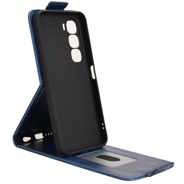 For Infinix Hot 60i 4G / Hot 60 5G Magnetic Vertical Flip Leather Phone Case with Buckle