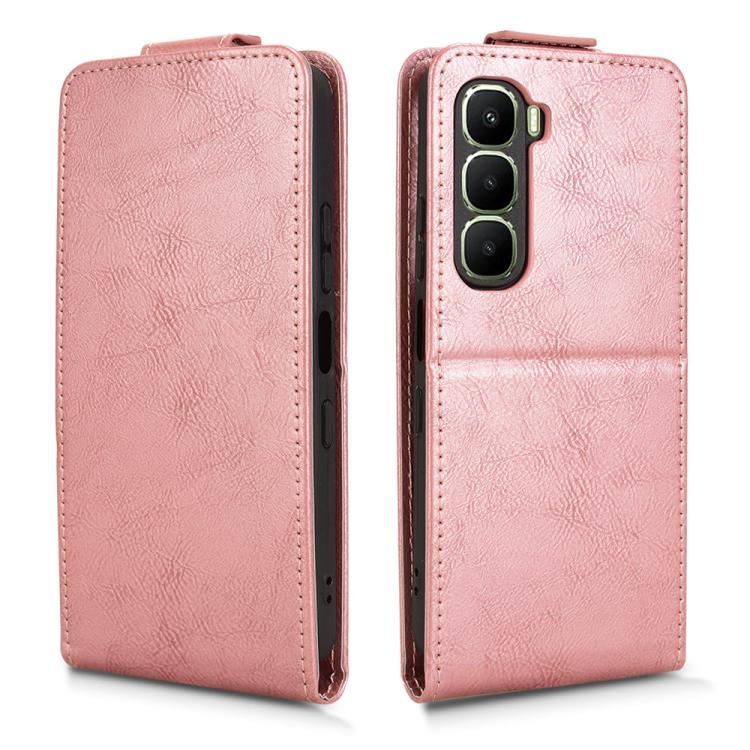 For Infinix Hot 60i 4G / Hot 60 5G Magnetic Vertical Flip Leather Phone Case with Buckle