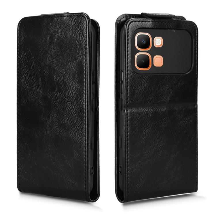 For Infinix Note Edge 5G Magnetic Vertical Flip Leather Phone Case with Buckle