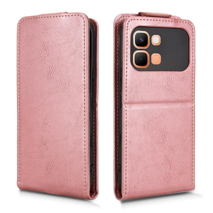 For Infinix Note Edge 5G Magnetic Vertical Flip Leather Phone Case with Buckle