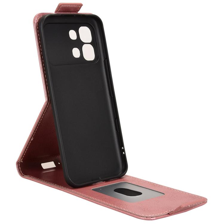 For Infinix Note Edge 5G Magnetic Vertical Flip Leather Phone Case with Buckle