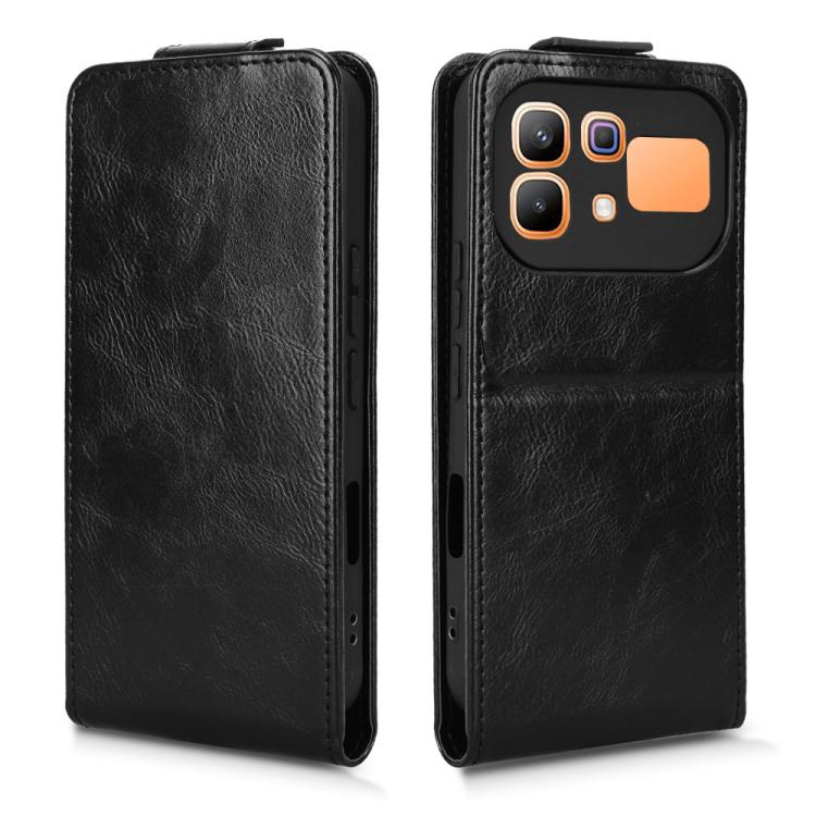 For Infinix Note 60 5G / 60 Pro 5G Magnetic Vertical Flip Leather Phone Case with Buckle