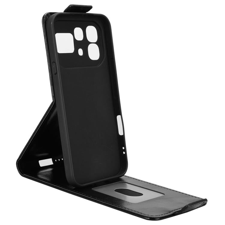 For Infinix Note 60 5G / 60 Pro 5G Magnetic Vertical Flip Leather Phone Case with Buckle