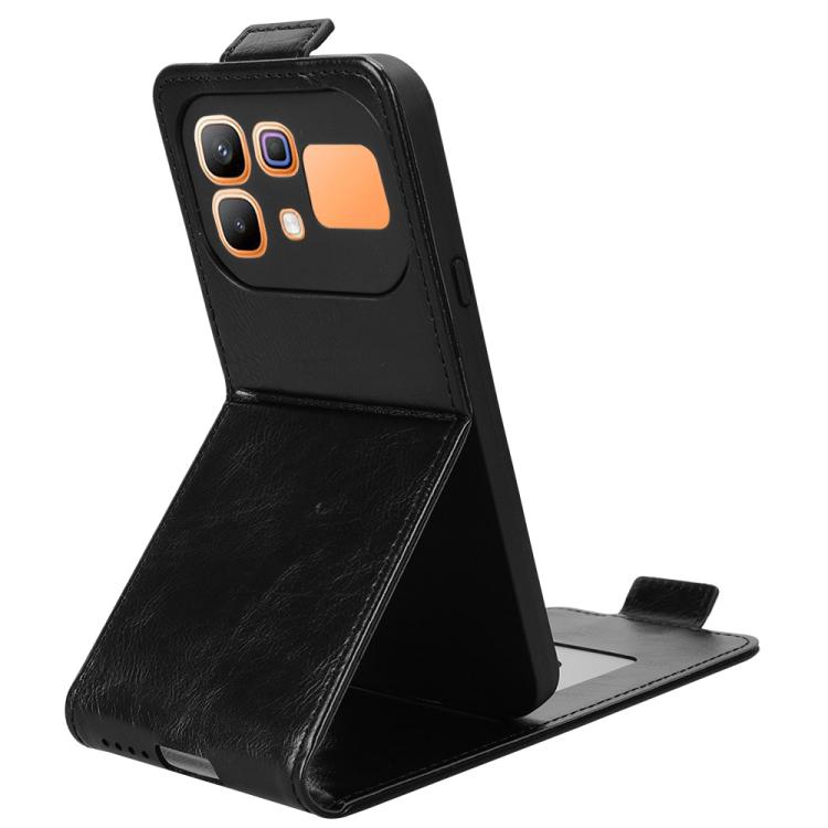 For Infinix Note 60 5G / 60 Pro 5G Magnetic Vertical Flip Leather Phone Case with Buckle