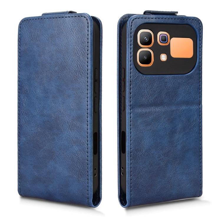 For Infinix Note 60 5G / 60 Pro 5G Magnetic Vertical Flip Leather Phone Case with Buckle