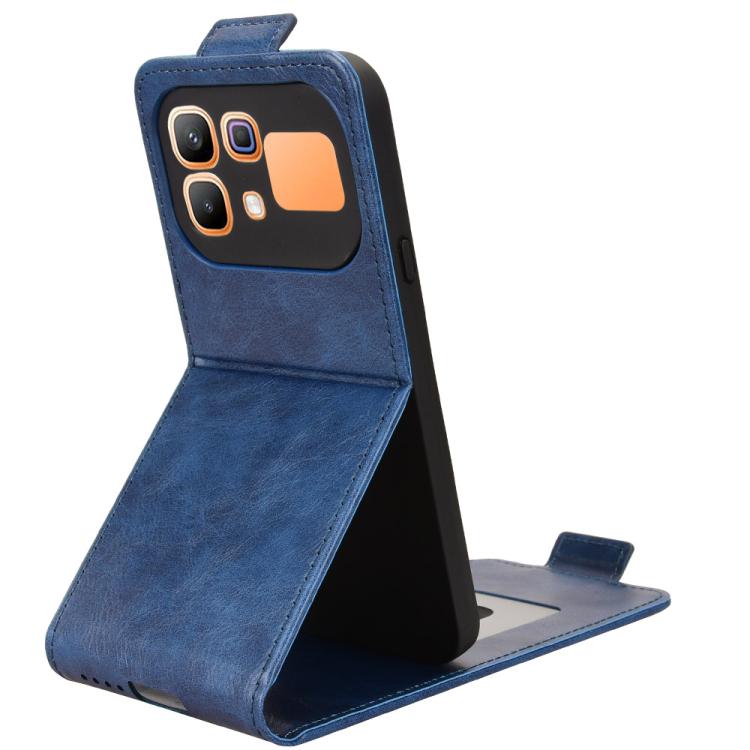 For Infinix Note 60 5G / 60 Pro 5G Magnetic Vertical Flip Leather Phone Case with Buckle
