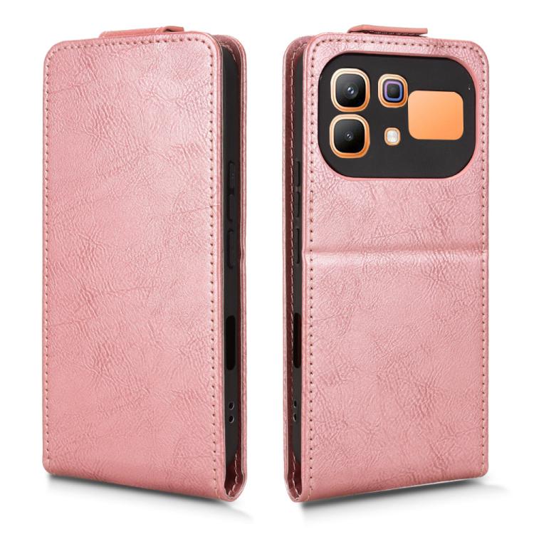 For Infinix Note 60 5G / 60 Pro 5G Magnetic Vertical Flip Leather Phone Case with Buckle