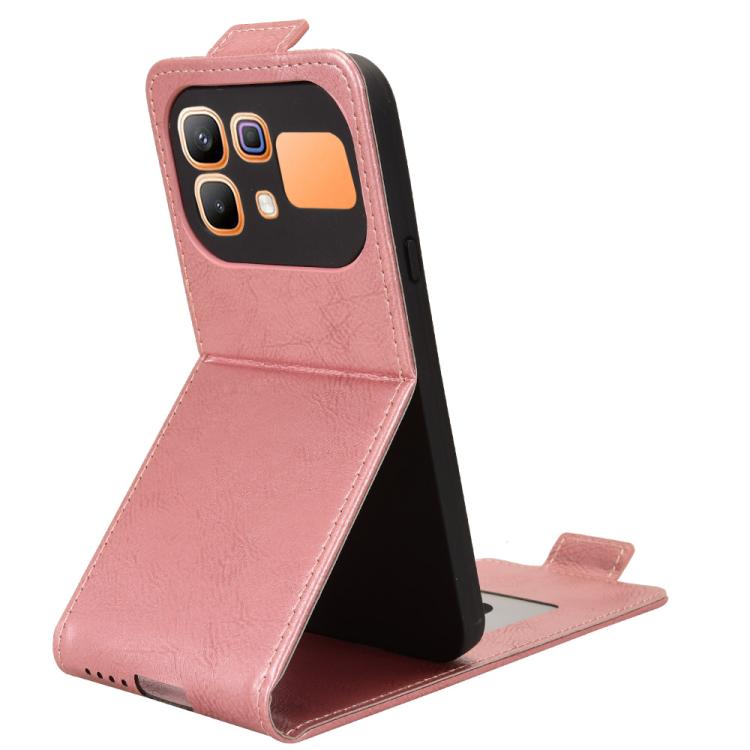 For Infinix Note 60 5G / 60 Pro 5G Magnetic Vertical Flip Leather Phone Case with Buckle