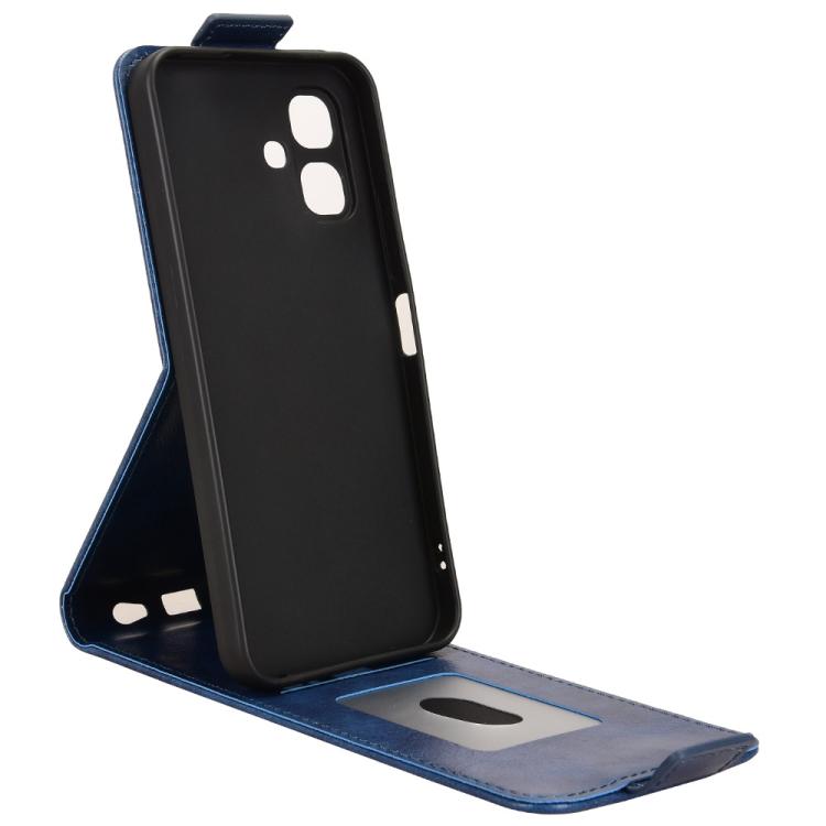 For Infinix Smart 20 4G Magnetic Vertical Flip Leather Phone Case with Buckle