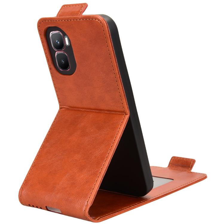 For Infinix GT 50 Pro 5G Magnetic Vertical Flip Leather Phone Case with Buckle
