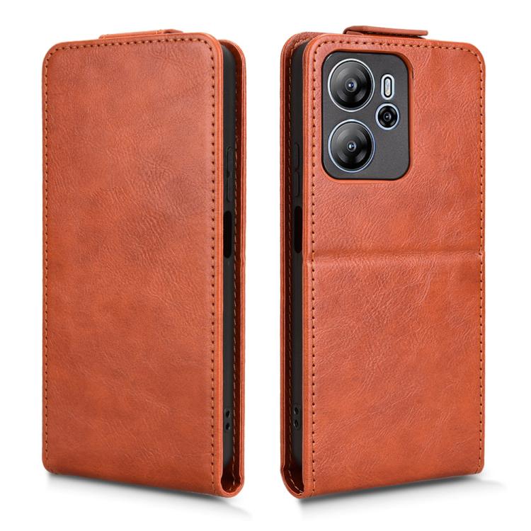 For Blackview Oscal Tiger 13 Magnetic Vertical Flip Leather Phone Case with Buckle