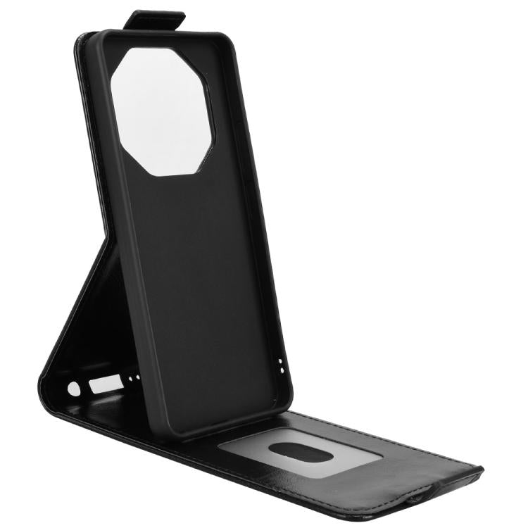 For Blackview SHARK 6 Magnetic Vertical Flip Leather Phone Case with Buckle