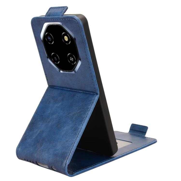 For Blackview SHARK 6 Magnetic Vertical Flip Leather Phone Case with Buckle