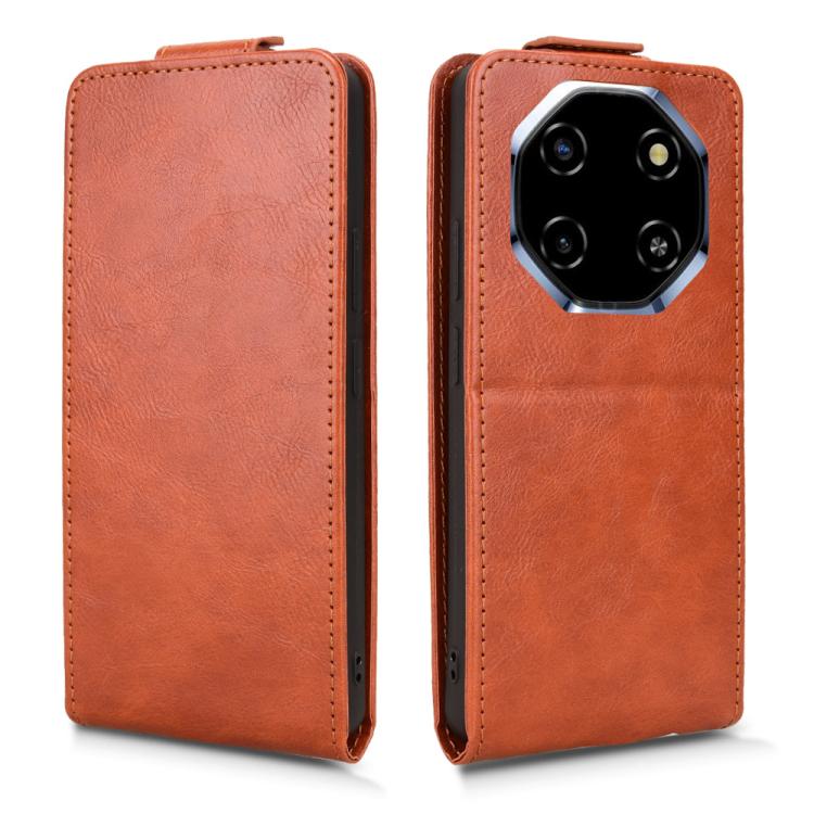 For Blackview SHARK 6 Magnetic Vertical Flip Leather Phone Case with Buckle