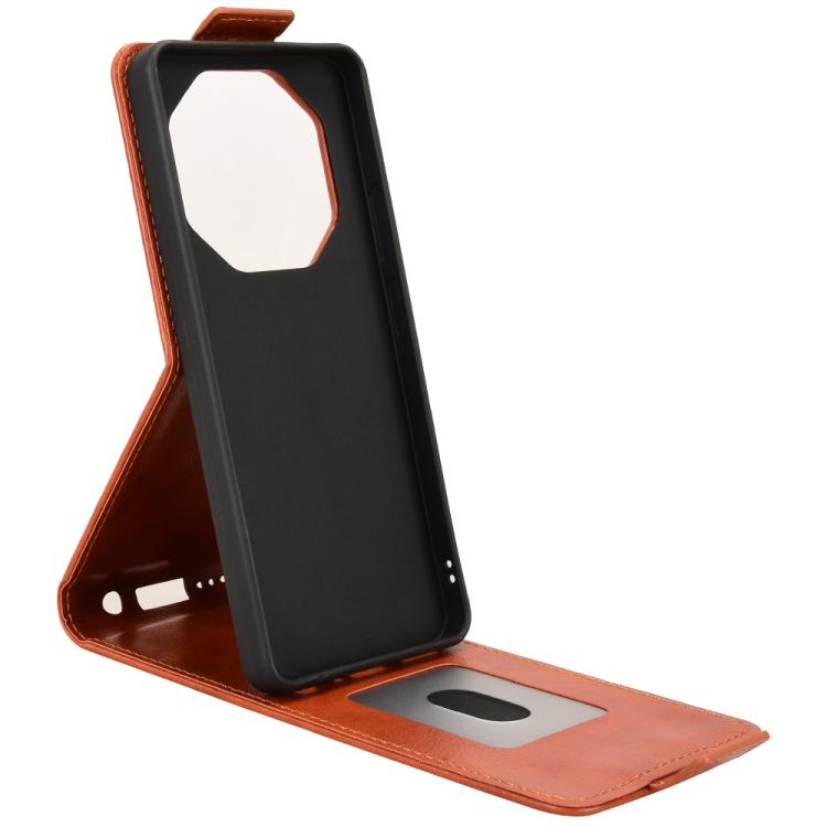 For Blackview SHARK 6 Magnetic Vertical Flip Leather Phone Case with Buckle