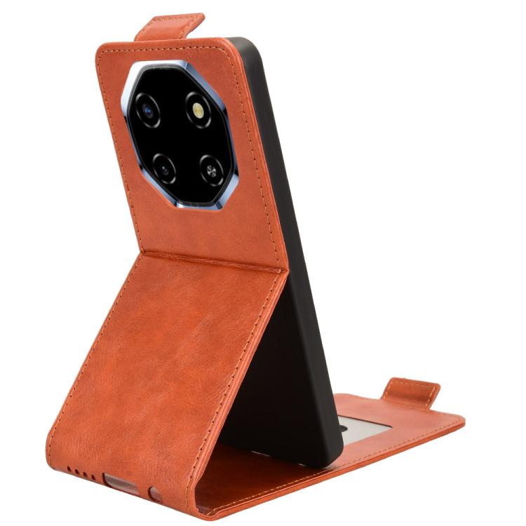 For Blackview SHARK 6 Magnetic Vertical Flip Leather Phone Case with Buckle