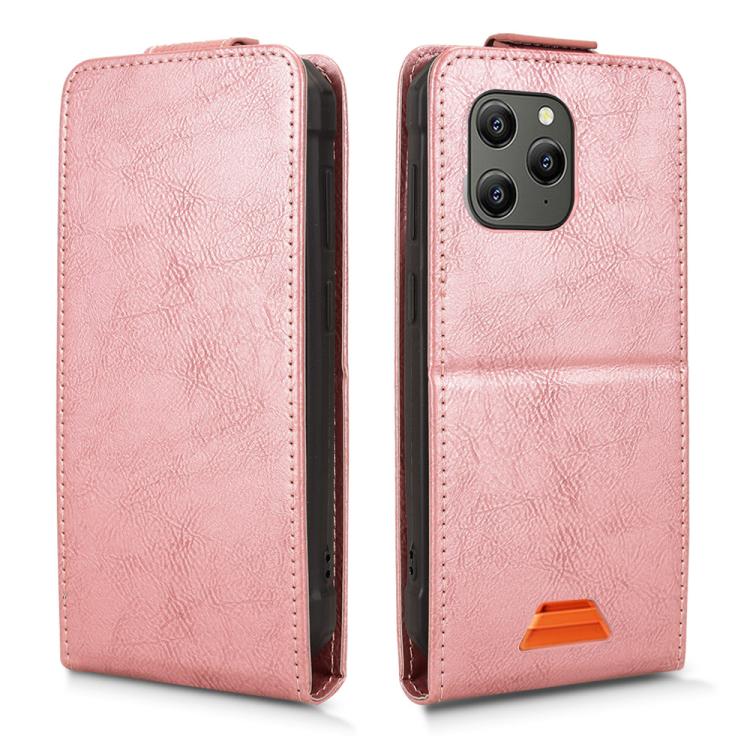 For Blackview BV5300 / BV5300 Pro Magnetic Vertical Flip Leather Phone Case with Buckle