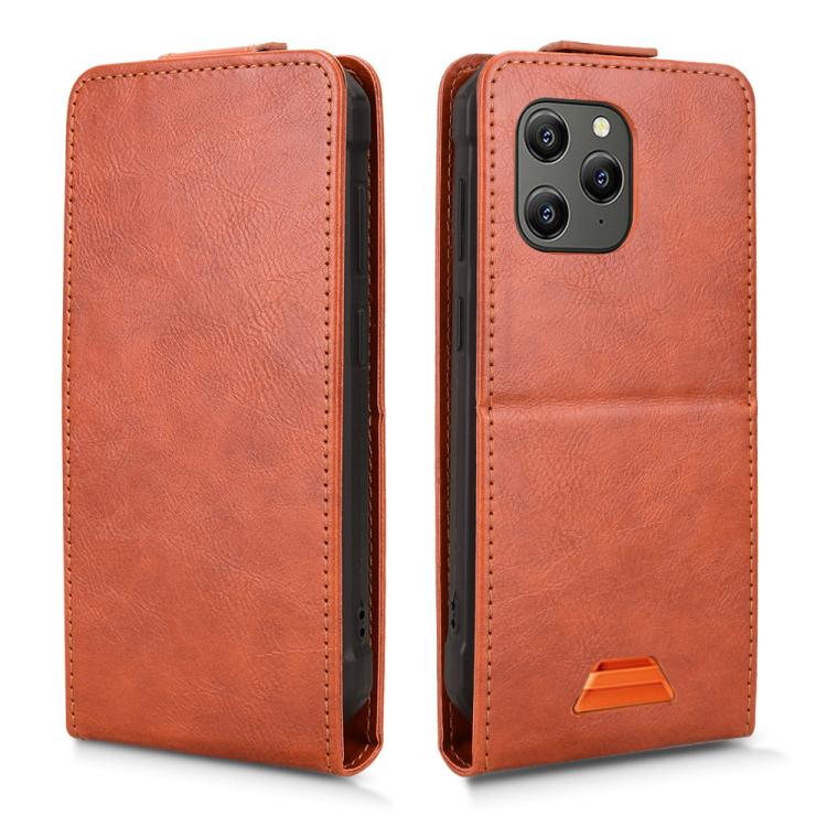 For Blackview BV5300 / BV5300 Pro Magnetic Vertical Flip Leather Phone Case with Buckle