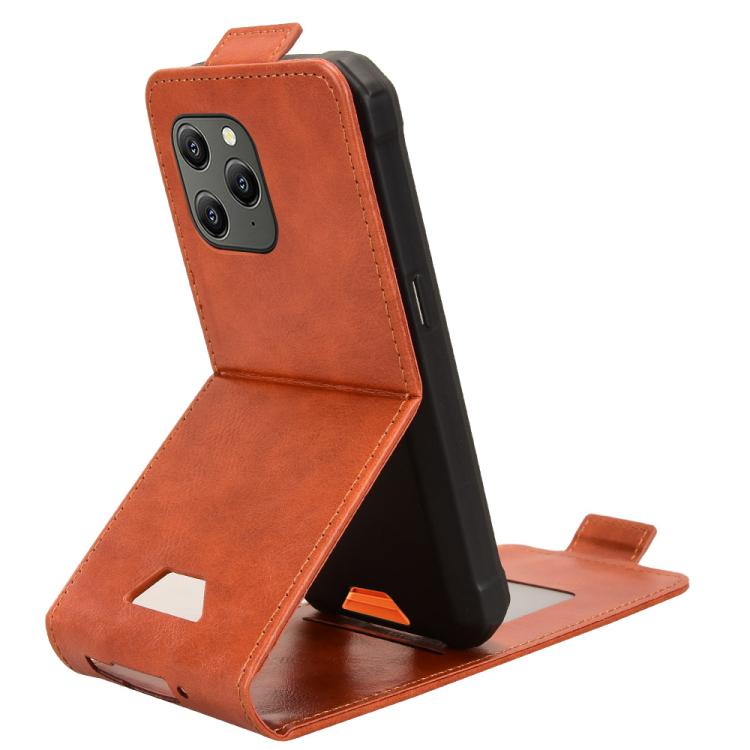 For Blackview BV5300 / BV5300 Pro Magnetic Vertical Flip Leather Phone Case with Buckle