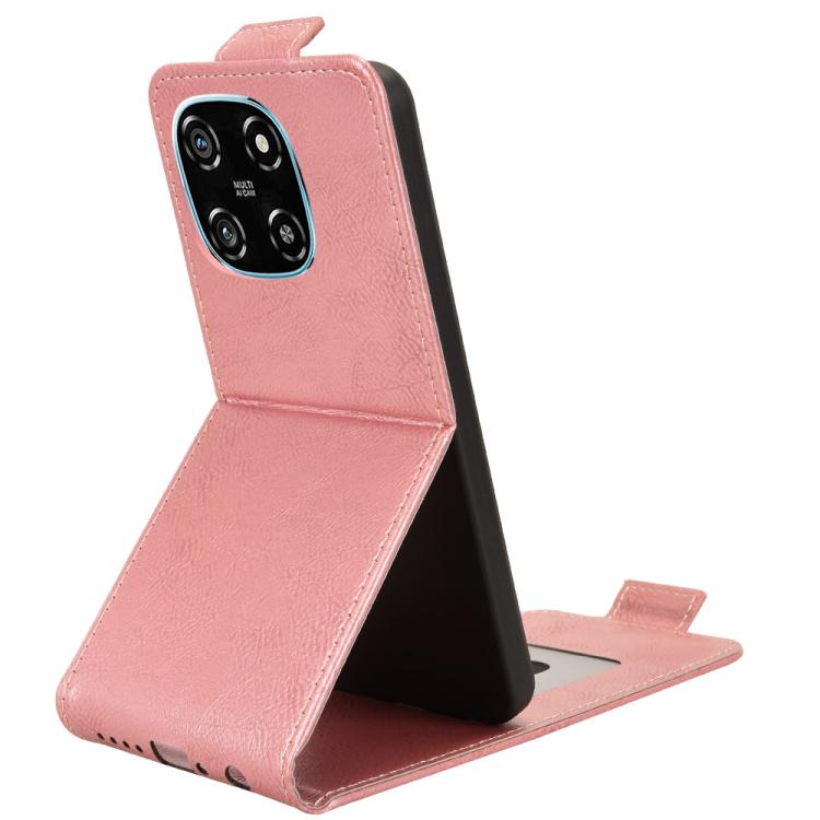 For Blackview COLOR 6 Magnetic Vertical Flip Leather Phone Case with Buckle