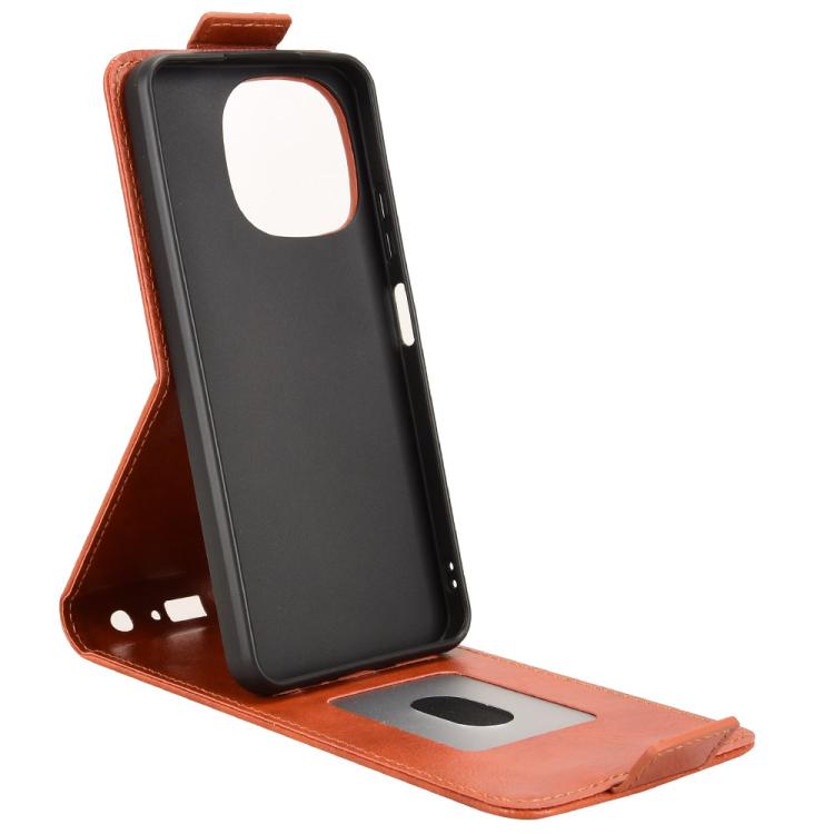 For Blackview COLOR 6 Magnetic Vertical Flip Leather Phone Case with Buckle