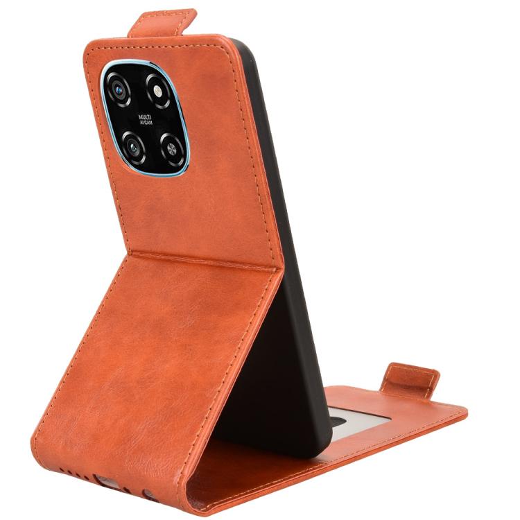 For Blackview COLOR 6 Magnetic Vertical Flip Leather Phone Case with Buckle