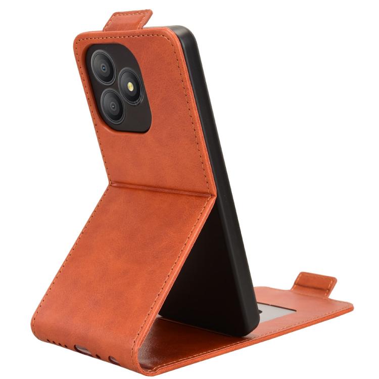 For Blackview WAVE 9C Magnetic Vertical Flip Leather Phone Case with Buckle