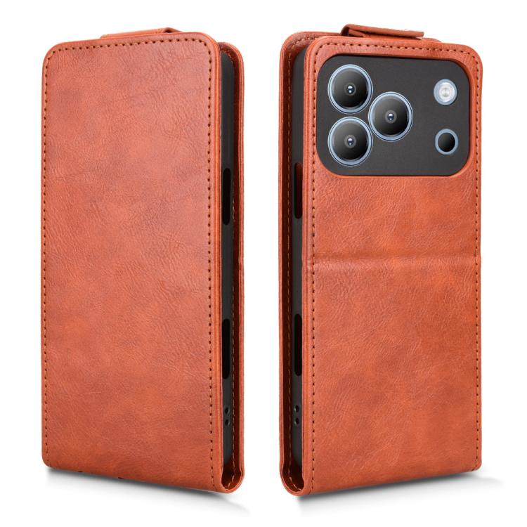 For Blackview WAVE 7C Magnetic Vertical Flip Leather Phone Case with Buckle