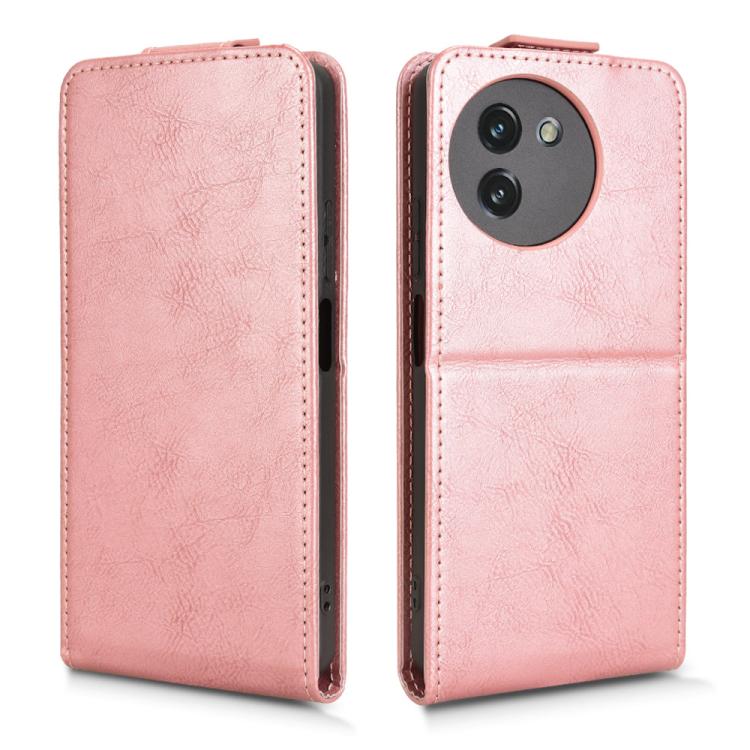 For Doogee Note 59 / Note 59 Pro Magnetic Vertical Flip Leather Phone Case with Buckle