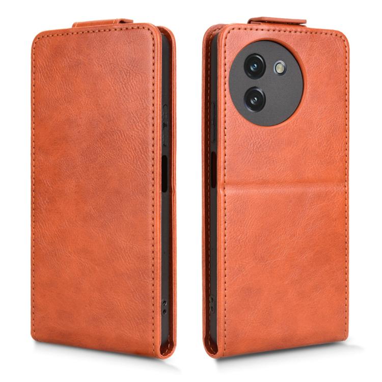For Doogee Note 59 / Note 59 Pro Magnetic Vertical Flip Leather Phone Case with Buckle