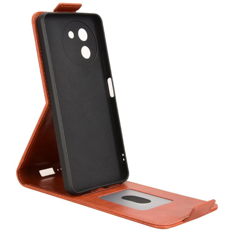 For Doogee Note 59 / Note 59 Pro Magnetic Vertical Flip Leather Phone Case with Buckle