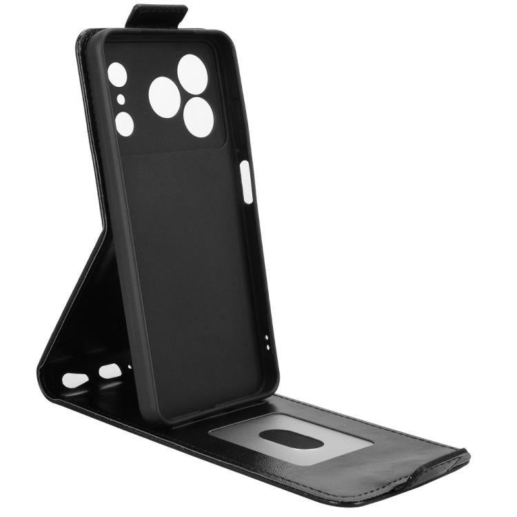 For Doogee Note 56 / Note 56 Pro Magnetic Vertical Flip Leather Phone Case with Buckle