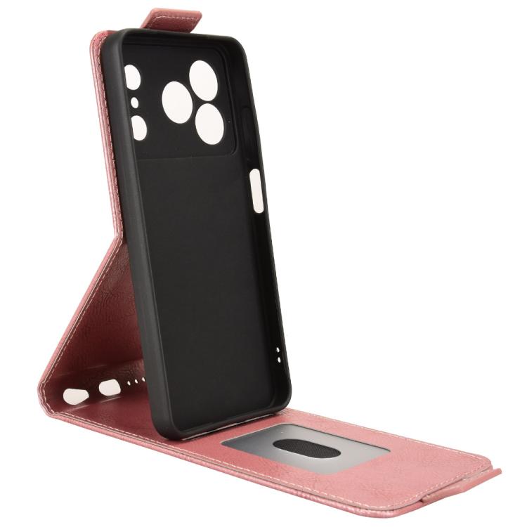 For Doogee Note 56 / Note 56 Pro Magnetic Vertical Flip Leather Phone Case with Buckle