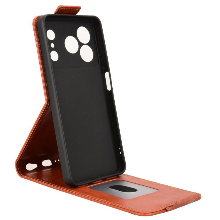 For Doogee Note 56 / Note 56 Pro Magnetic Vertical Flip Leather Phone Case with Buckle