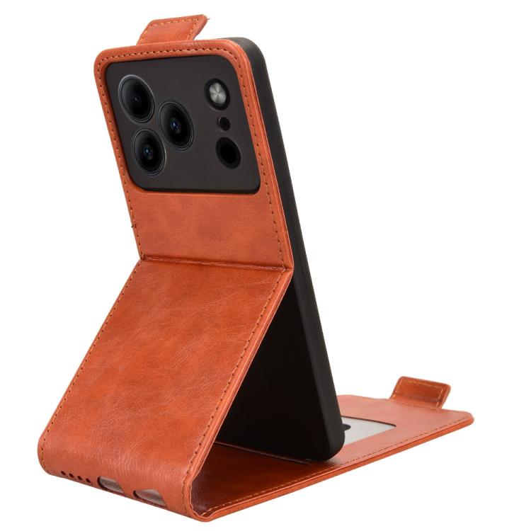 For Doogee Note 56 / Note 56 Pro Magnetic Vertical Flip Leather Phone Case with Buckle