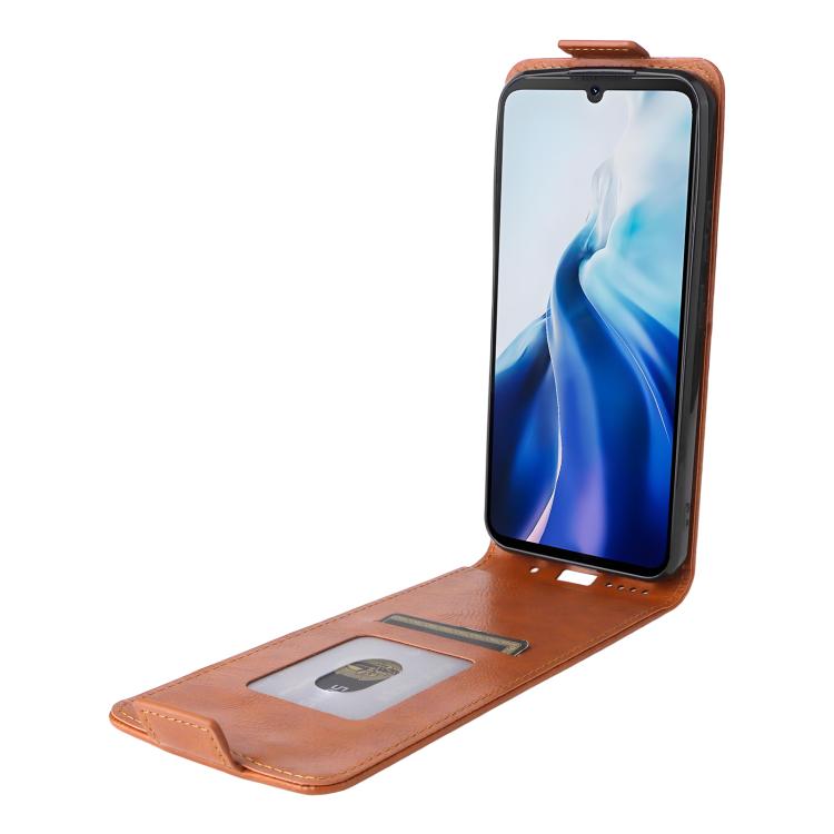 For Cubot A30 Magnetic Vertical Flip Leather Phone Case with Buckle