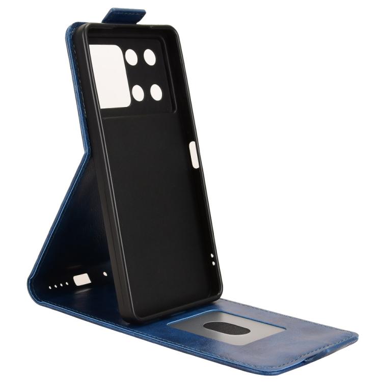 For Cubot P90 Magnetic Vertical Flip Leather Phone Case with Buckle