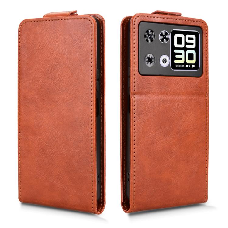 For Cubot P90 Magnetic Vertical Flip Leather Phone Case with Buckle